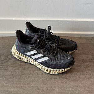 Adidas 4D Running Shoes Black and Cream - Women’s.